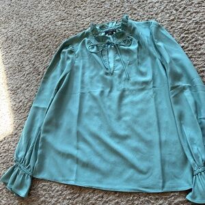 J crew top tie blouse, size medium, excellent condition
